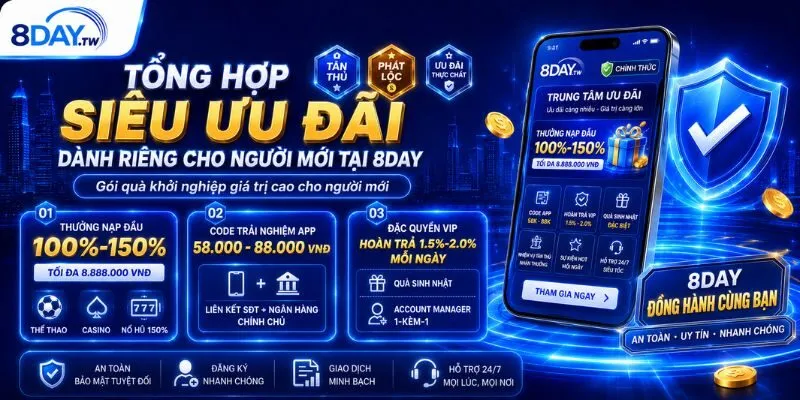 Gói quà khởi nghiệp giá trị cao cho người mới tại 8DAY